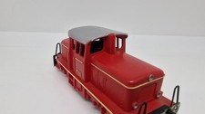fleischmann h0 Locomotiva Rossa Diesel Da Manovra 1306 Usata