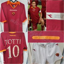 Maglia Shirt Trikot Camiseta AS ROMA Diadora home 2006/07 TOTTI Originale shorts