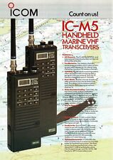 DUE VHF MARINI ICOM IC-M5 VINTAGE perfettamente funzionanti