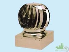 FUMAIOLO VENTOLINO ZINCATO RETTANGOLARE CM.27X32 COMIGNOLO GIREVOLE VENTOLA