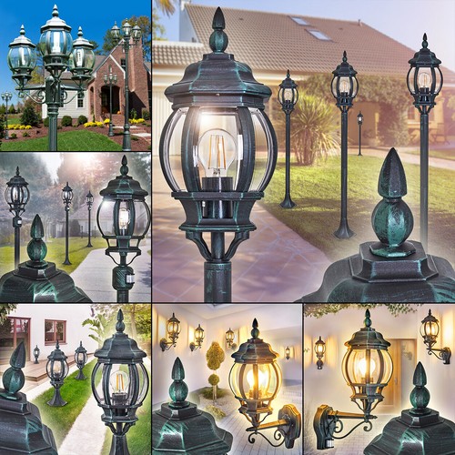 Lampada esterno nero verde - lampada, da