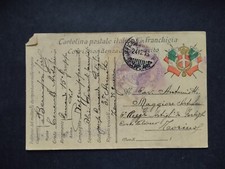 Timbro Posta Militare WW1