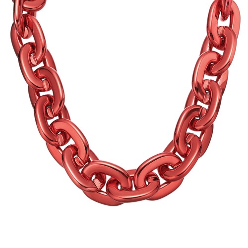 Collana catena plastica - collana,