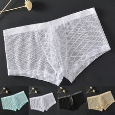 Boxer intimo uomo trasparente