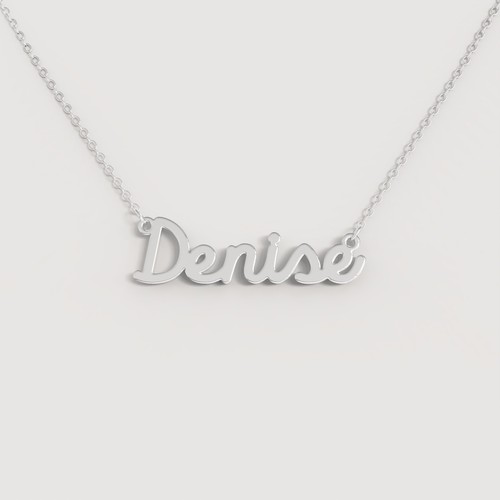 Collana nome donna acciaio - donna,