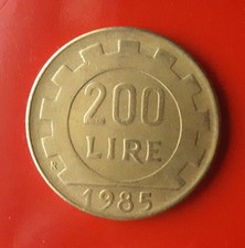 200 LIRE 1985 - FALSO D'EPOCA [Q128]