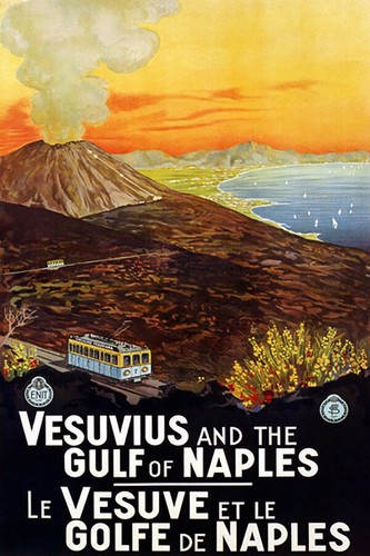 Vesuvio golfo napoli - golfo,