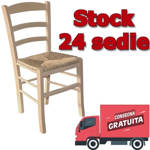 Set sedie paesana - 24,