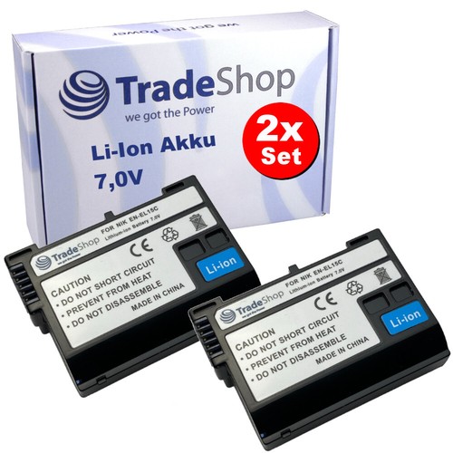 Batteria fotocamera ion - 2x, li-ion