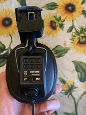 Cuffie Stereo Dinamiche Philips Vintage EM-6146 Non Testate - Rare