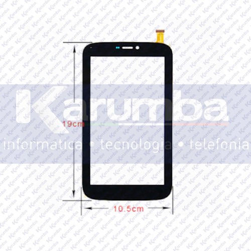 Touch screen capacitivo gk127 - touch,