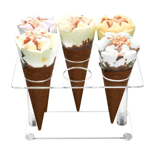 Porta coni gelato espositore - ,