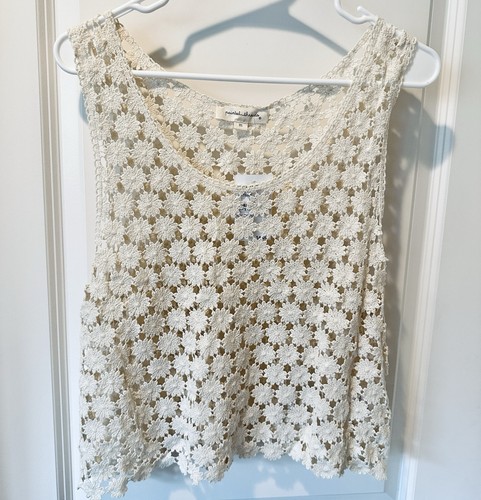 Top vintage all uncinetto - top,