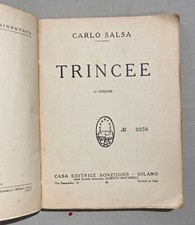MILITARIA-SECONDA GUERRA MONDIALE-TRINCEE-TRENTINO-CALABRIA-CARLO SALSA-1934