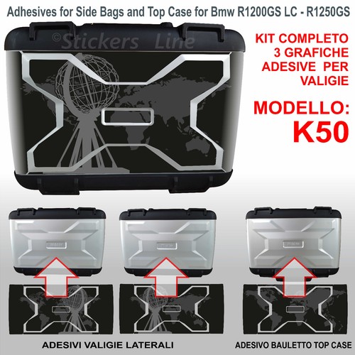 Adesivi borse valigie bmw - adesivi,