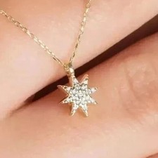 Ciondolo stella 1,50 ct tondo
