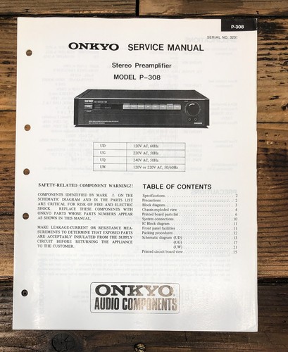 Onkyo 308 - onkyo, p-308