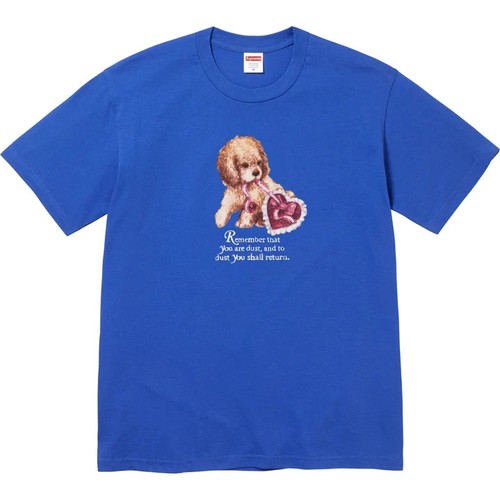 Supreme dust tee royal - dust,