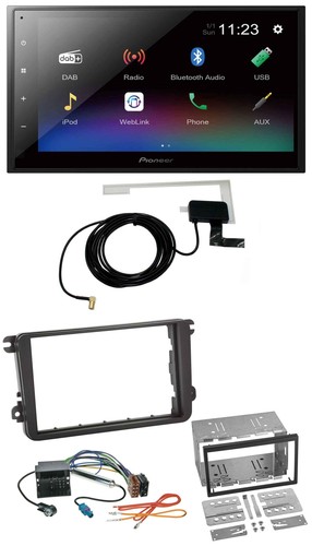 Pioneer dab mp3 bluetooth 2din - pioneer,