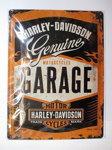 Targa latta grande harley - grande,