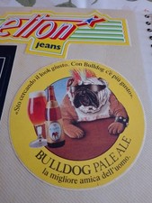 ADESIVO BULLDOG PALE ALE BIRRA  8 CM