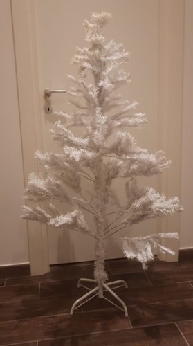 Albero natale bianco 120cm - albero,