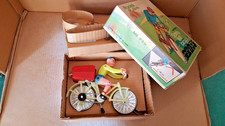 1960s Vintage Toys Bicyclette Safety First Bicycle de surete ME 830 china + Box