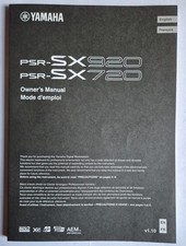 Yamaha PSR SX720/ SX920