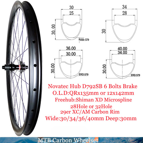 Set ruote posteriori bici - , mtb