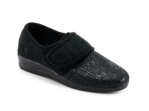 Tiglio 557 nero blu pantofole - tiglio,
