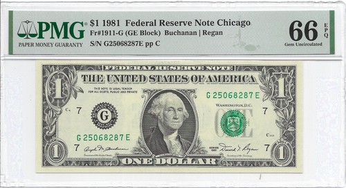 Dollaro 1981 chicago frn - 1,