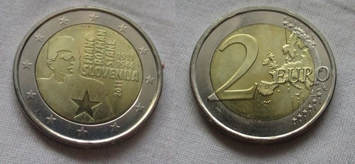Euro commemorativi slovenia - 2,