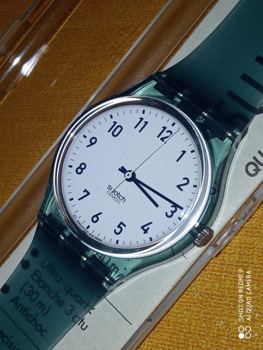 Swatch gent 1997 smoked blue - swatch,