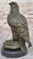 Calvo Aquila Grande Bronzo Scultura,Migliore Europeo Casting Caldo Scultura