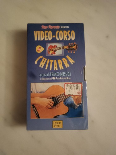 Vhs video corso chitarra - la,