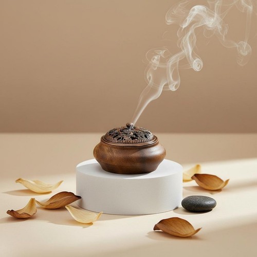 Bruciatore incenso legno - bruciatore, di