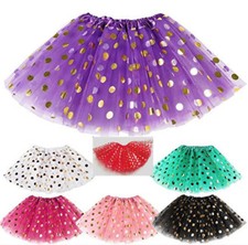 Gonna Tutù Tulle Tutulette Bambina Danza Casual Teatro Girl Tutu Skirt DAS024
