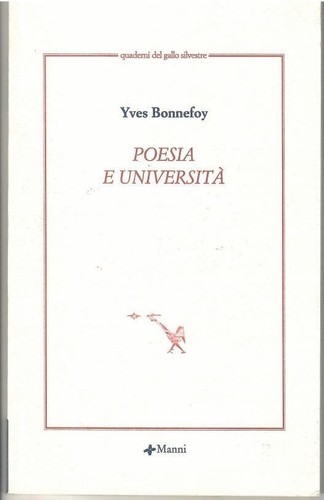 Poesia universita yves - universita',