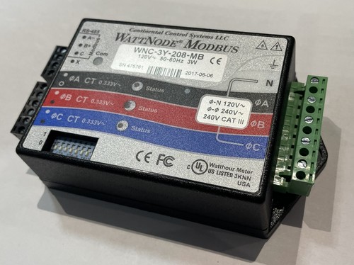 Wattnode modbus continental - wattnode,