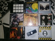LOTTO STOCK 9 CD E DVD - KISS - RAVEN - U2 - LESS THAN JAKE - PUNK METAL ROCK 