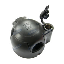 PRESA 12V 7 POLI CON PRESA 2 POLI SPINA TRATTORE CAMPER FURGONE RIMORCHIO CAMPER