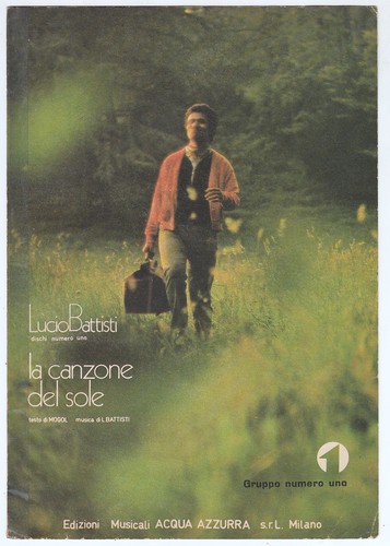 Spartito lucio battisti - battisti, la
