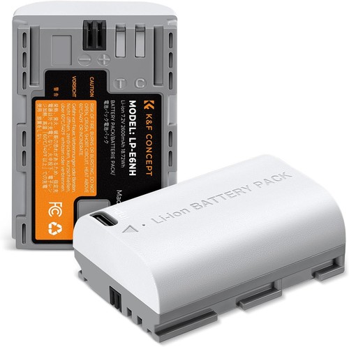 Concept e6nh 2x2600mah - lp-e6nh,