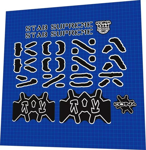 Set decalcomanie kona - decalcomanie, stab