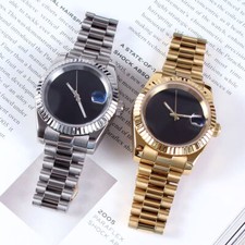 Orologio Uomo Automatico Argento Oro 36mm 39mm Sunburst Quadrante Sterile 200M Subacqueo NH35