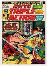 MARVEL TRIPLE ACTION #12 1973