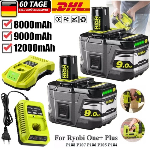 Batteria 18v per ryobi p108 - batteria,