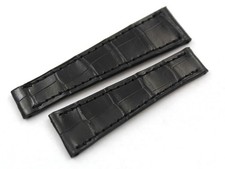 Cinturino Vero Alligatore Nero