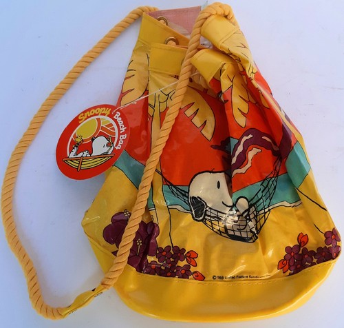 Borsa beach bag vintage snoopy - bag,
