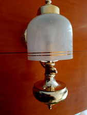 applique navale Lanterna ottone vintage con bolle Sconce bubbles naval